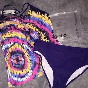 NEW Beachsissi tankini Sz L
